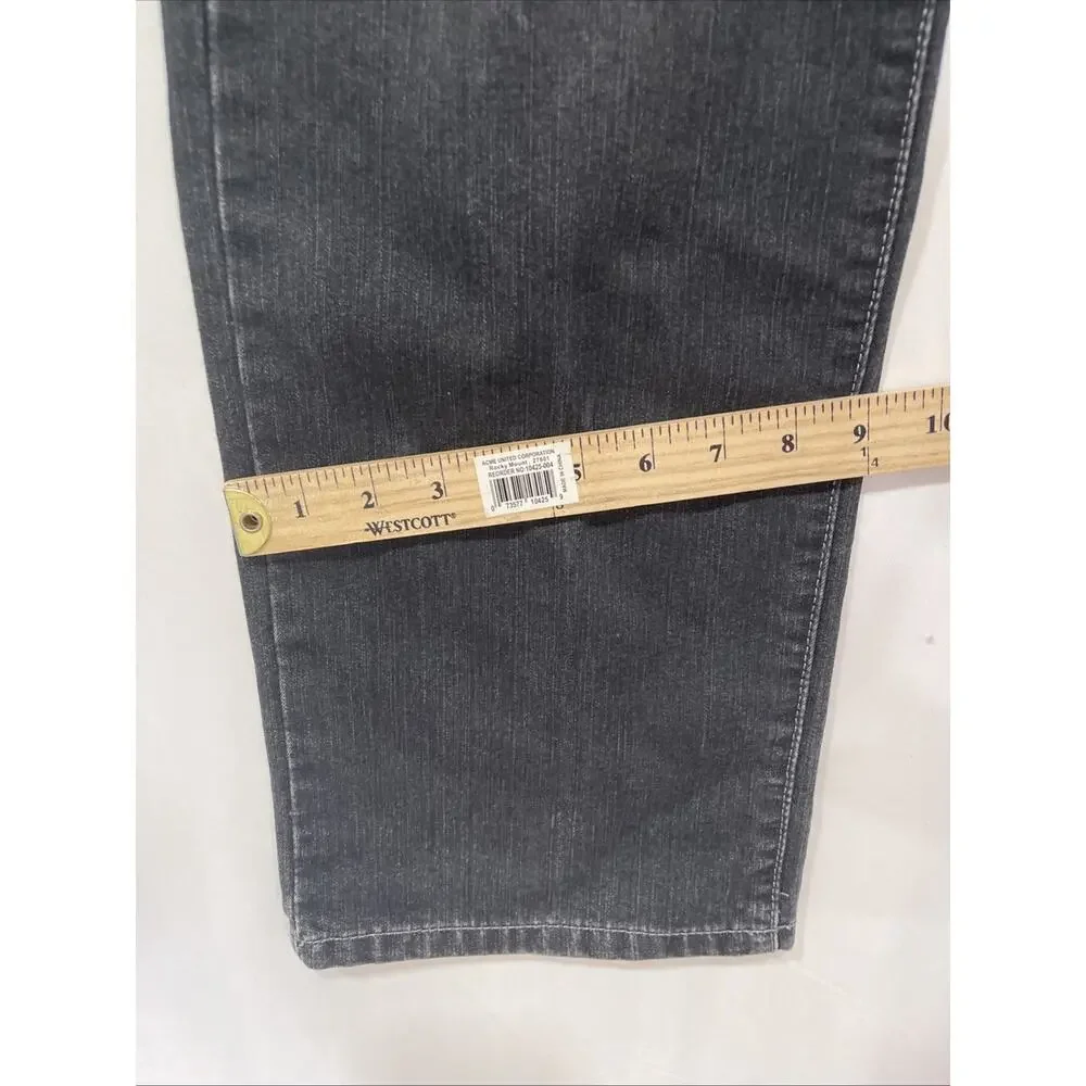 CALVIN KLEIN Men’s EASY FIT BLACK JEANS Size 34x32 Baggy Wide Leg